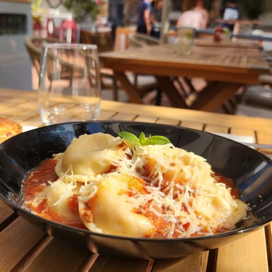 Sorrentinos de ricotta y nuez